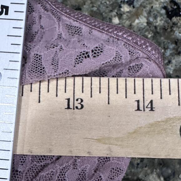 Vintage Victorias Secret Sleep Top Womens Large Pink Lace Babydoll Sheer Flowy - Picture 5 of 7